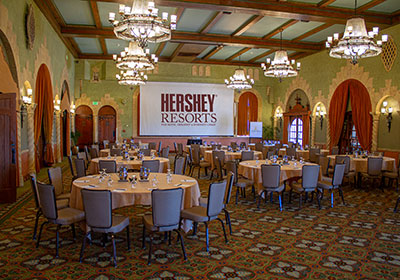 The Hotel Hershey Lobby Area
