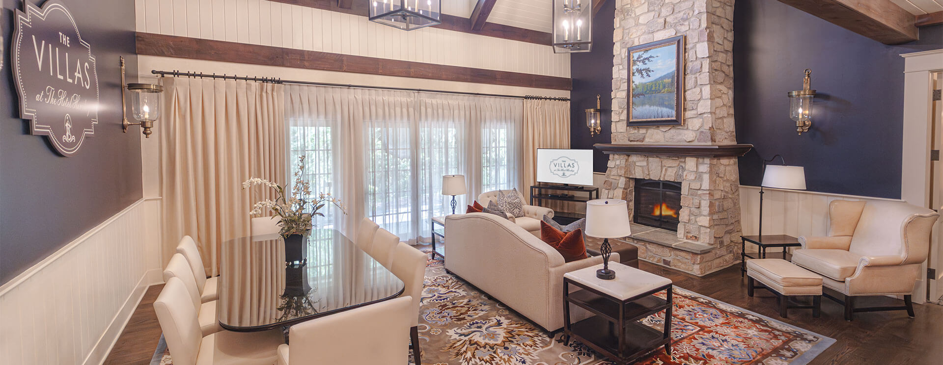 Interior Room at The Villas